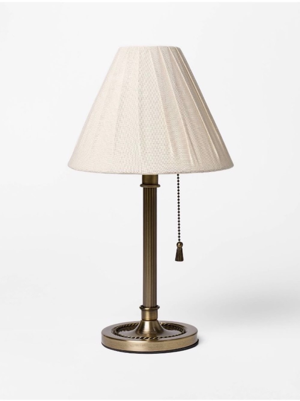 Fluted Brass Table Lamp - Threshold™️ designed with Studio McGee